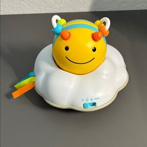Skip Hop Yellow and White Bee Toy